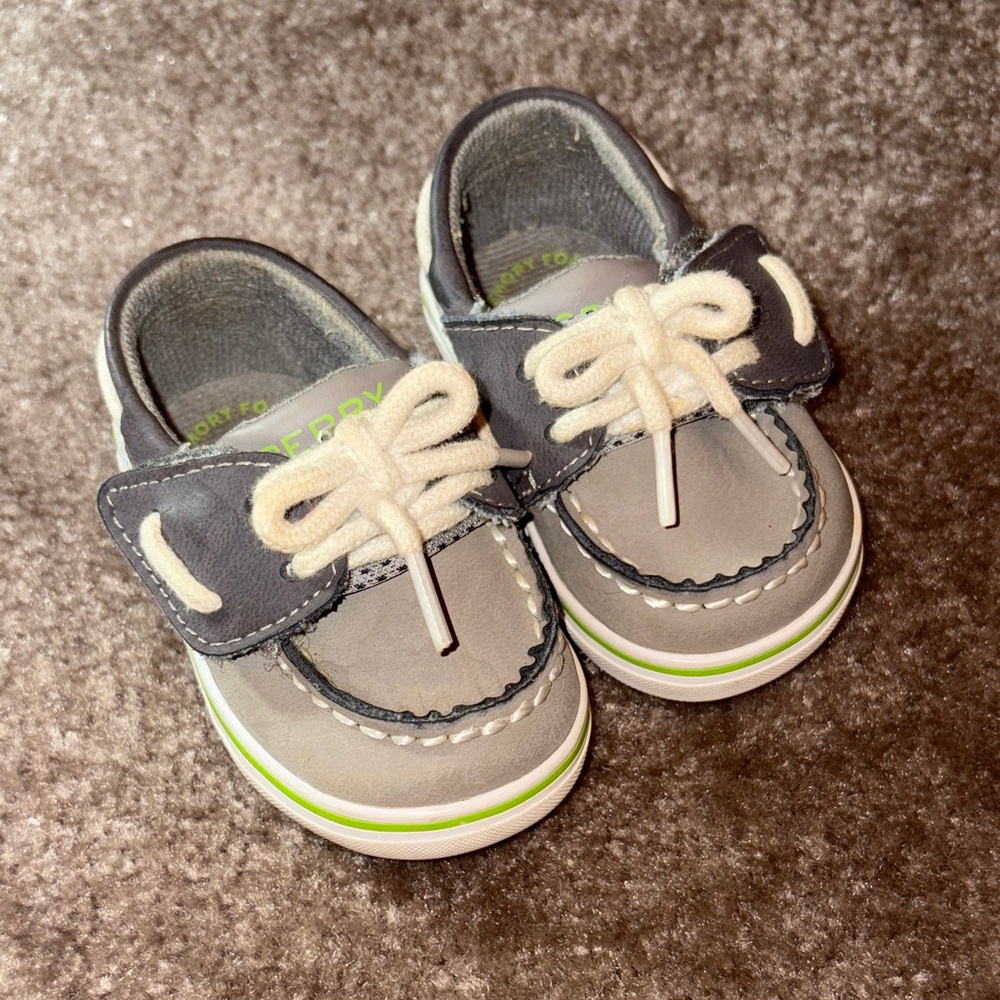 Sperry infant newborn preppy boat shoes